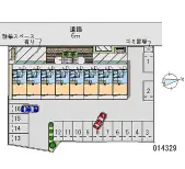 ★手数料０円★長野市高田　月極駐車場（LP）